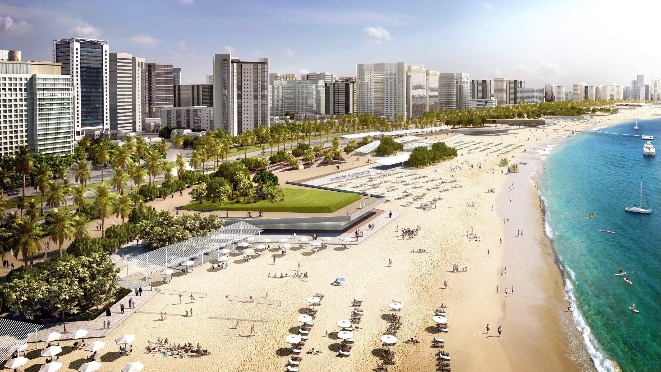 Abu Dhabi Corniche
